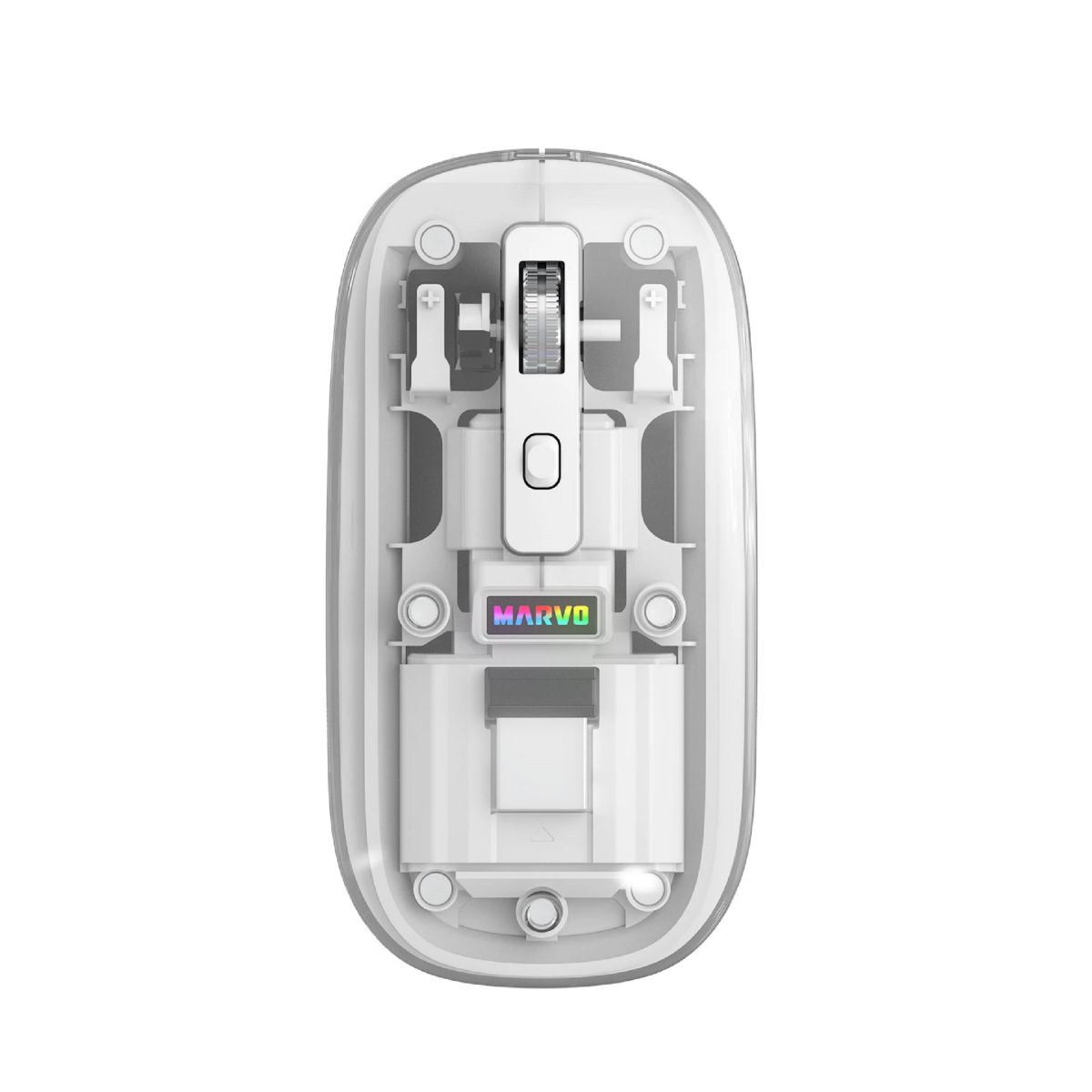 Mouse Marvo Inalambrico M810w Blanco