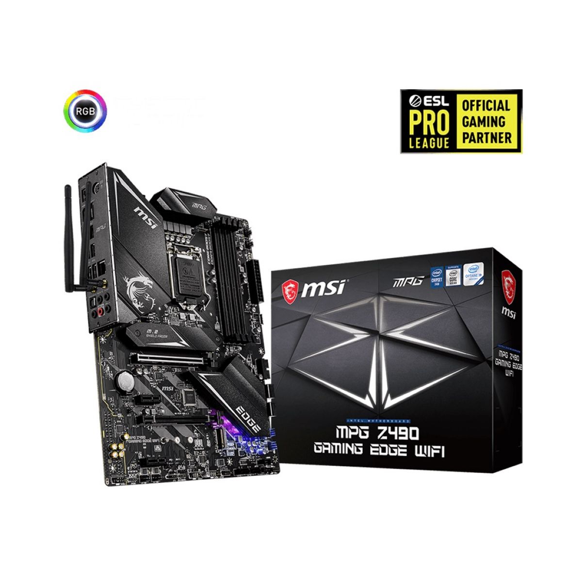 Motherboard Msi Z490 Gaming Edge Wifi Mpg S1200