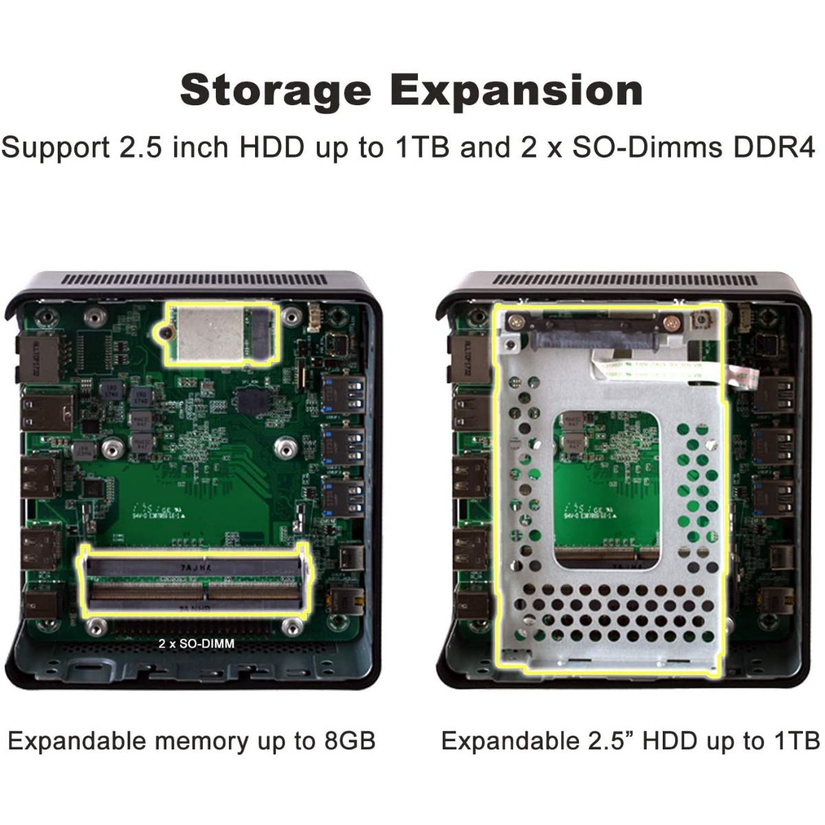 Minipc Ecs Liva Z2 N4000/emmc 64gb 4gb W10