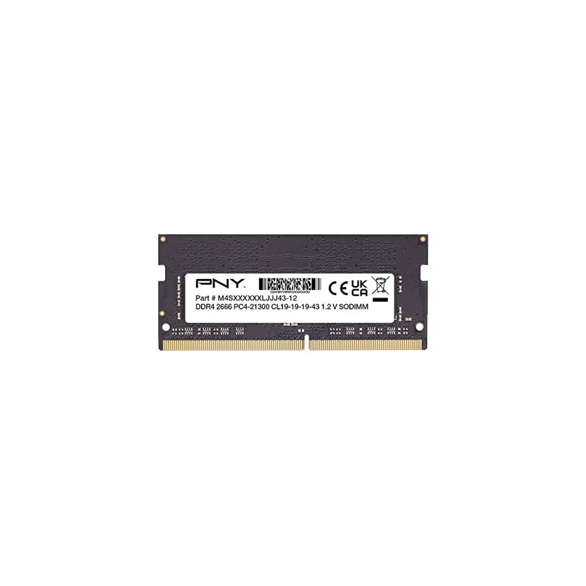 Memoria RAM Sodimm DDR4 2666 16Gb Pny Cl19
