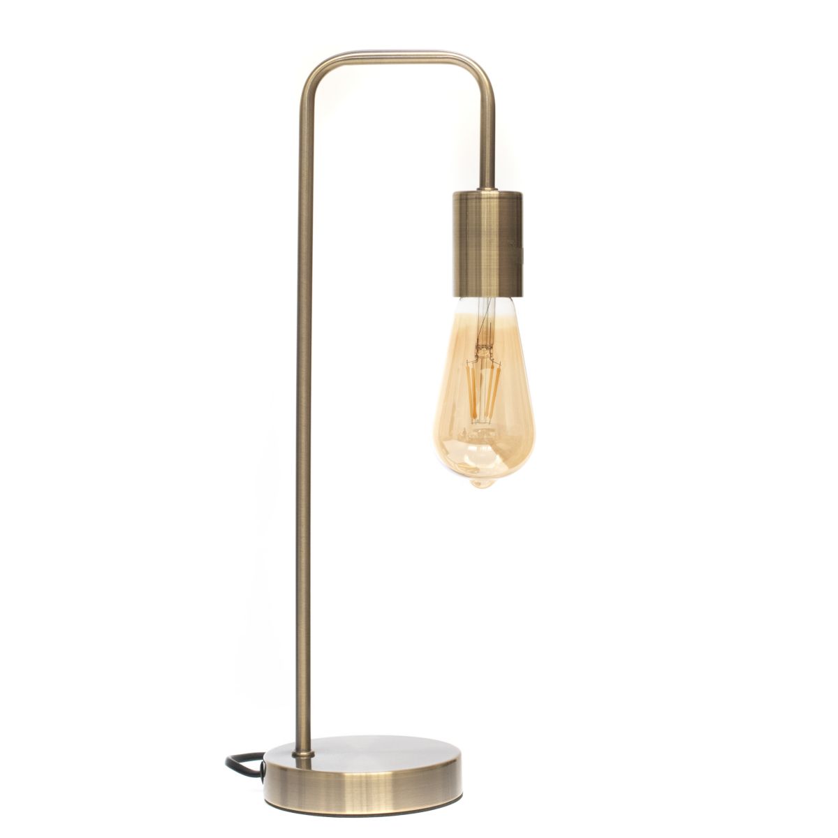 Luminaria De Mesa Hook Nickel