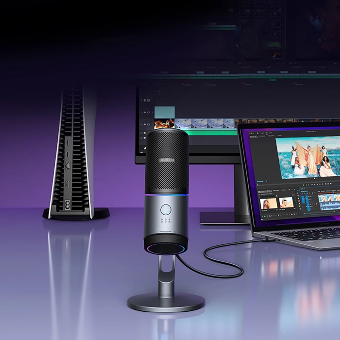 Microfono de escritorio Ugreen CM769 Profesional RGB Usb