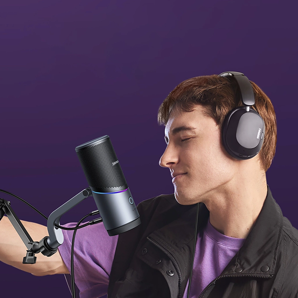 Microfono de escritorio Ugreen CM769 Profesional RGB Usb