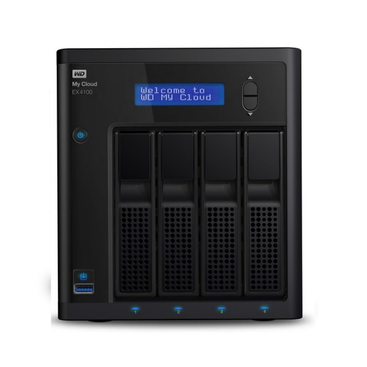 NAS Western Digital My Cloud Ex4100 8tb Usb3 Negro