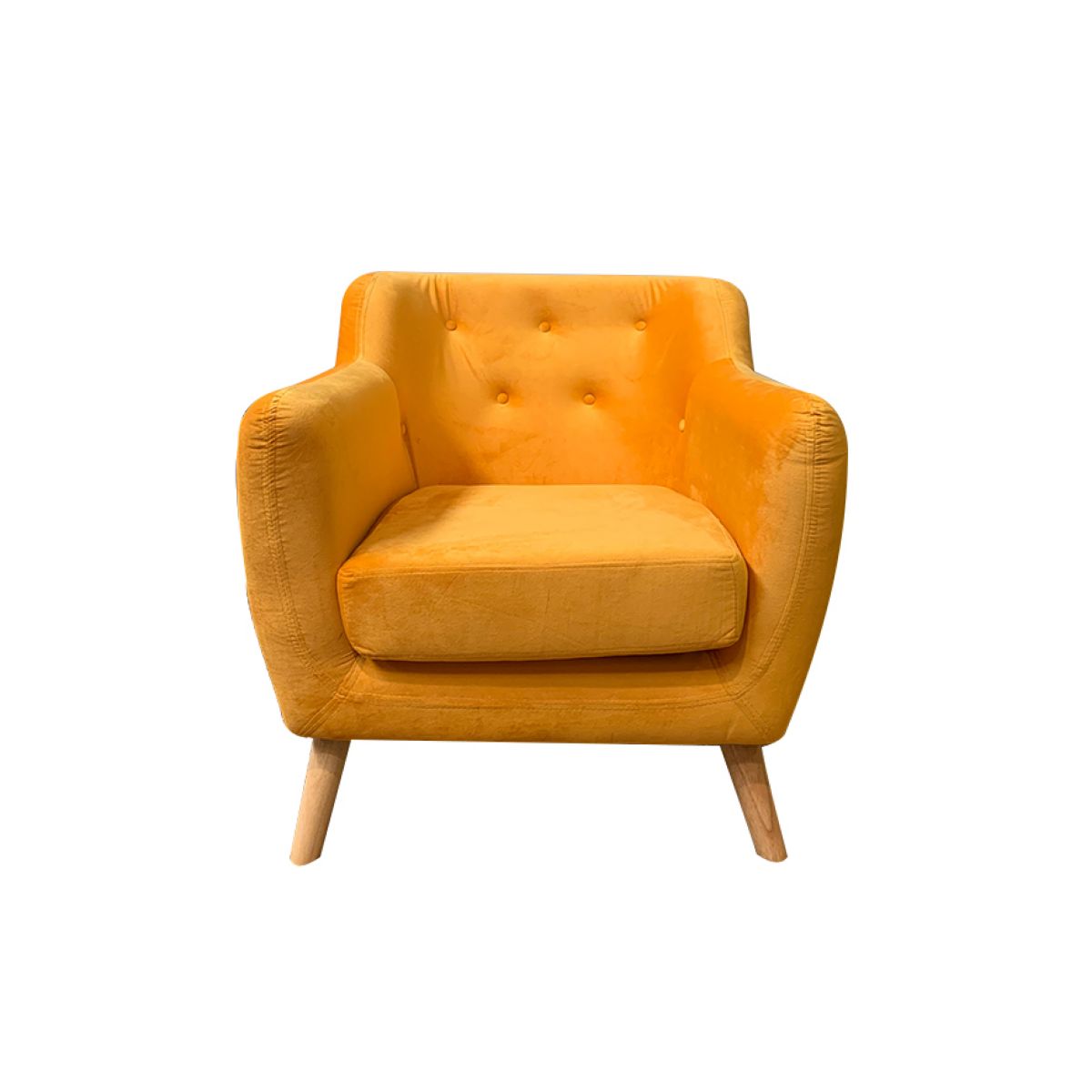 Butaca Japandi Mostaza