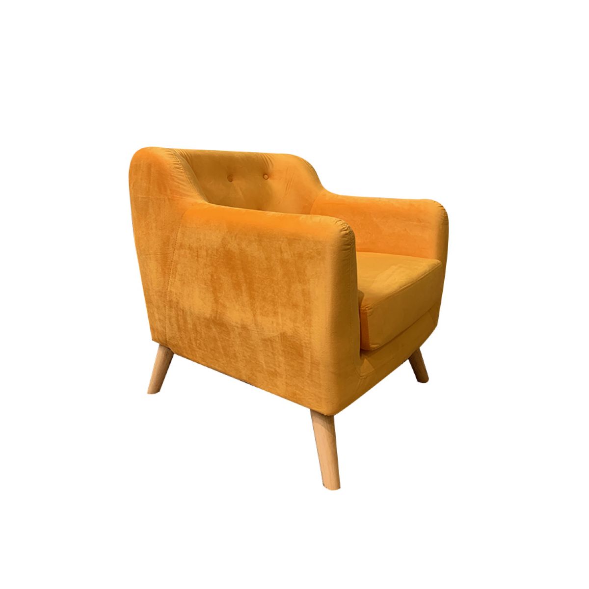 Butaca Japandi Mostaza