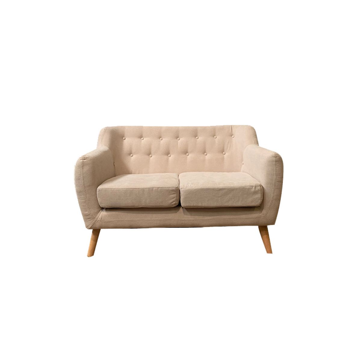 Sillón Japandi 2 Cuerpos Beige