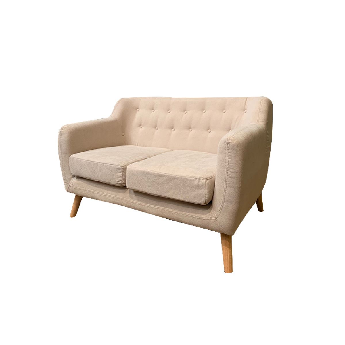 Sillón Japandi 2 Cuerpos Beige
