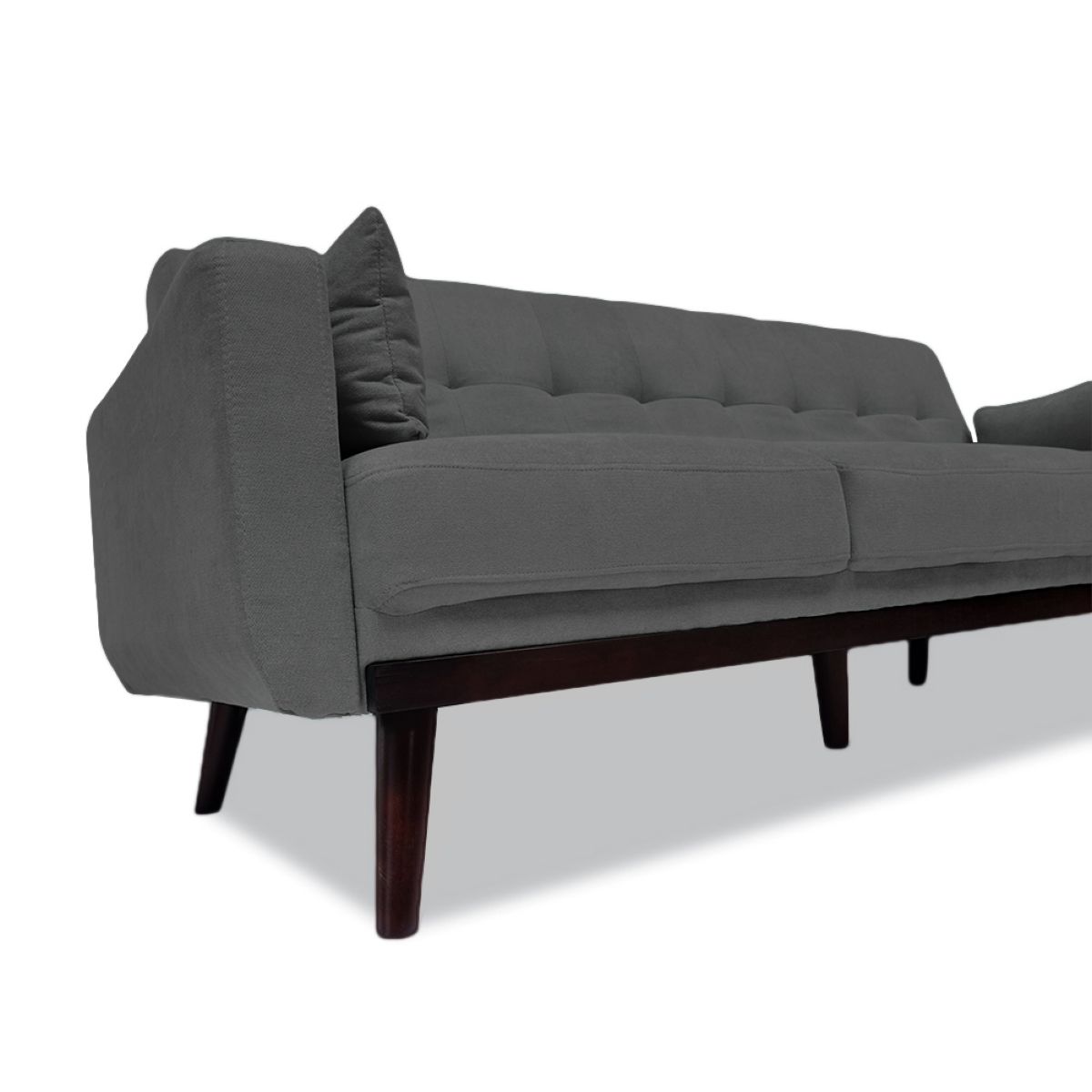 Sillon Cama Arus 3 Cuerpos Gris