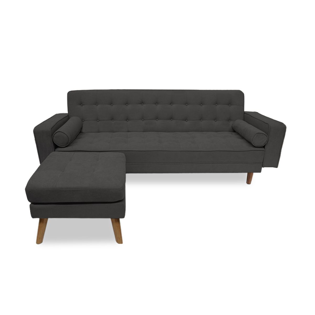 Sillon Cama C/posabrazos Nordico Gris