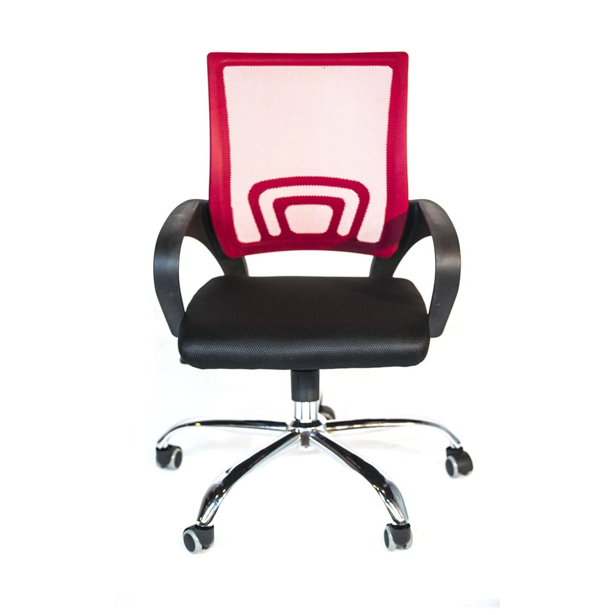 Silla Oficina Roja Mesh-Ofi01-b01r37