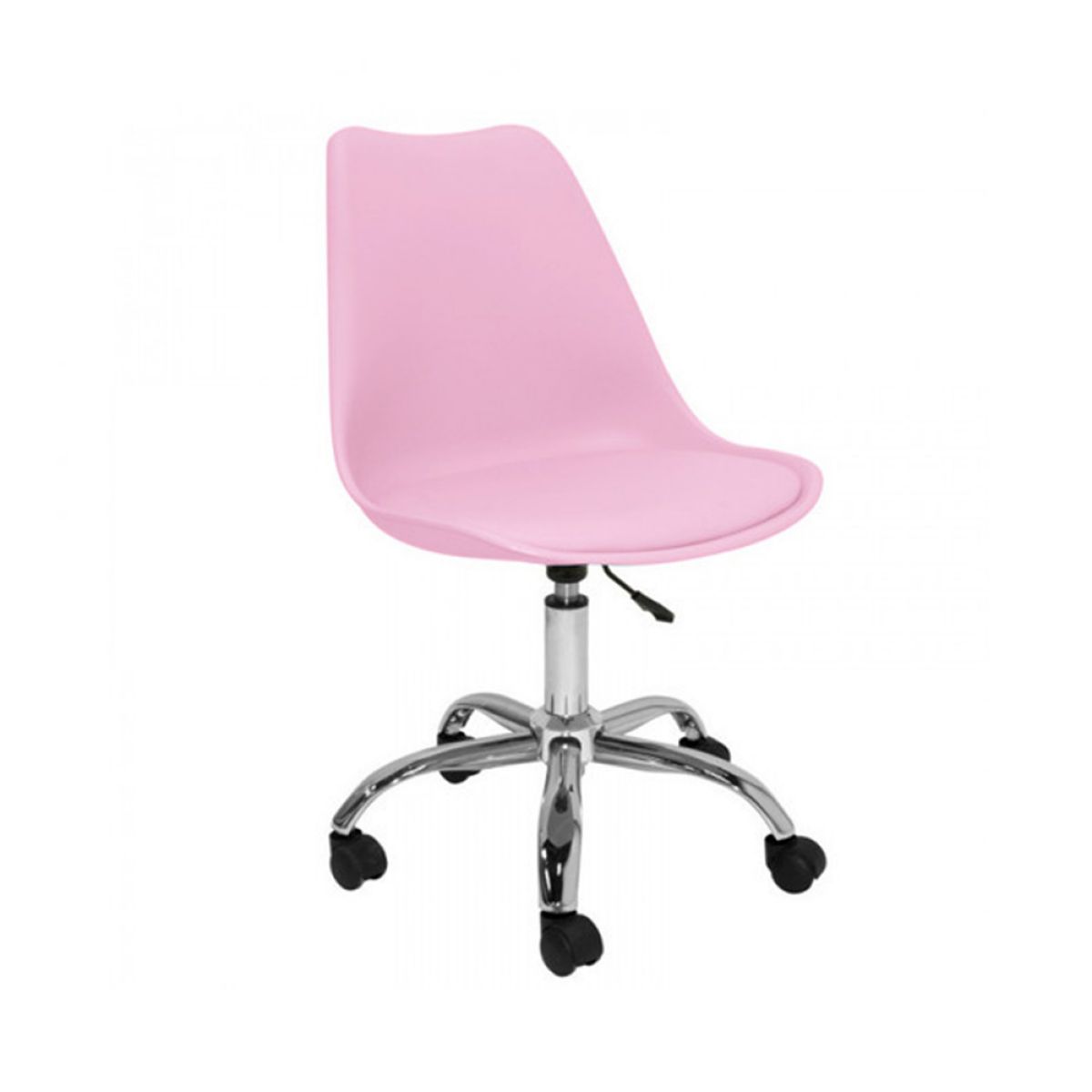 Silla Eames De Escritorio Rosa