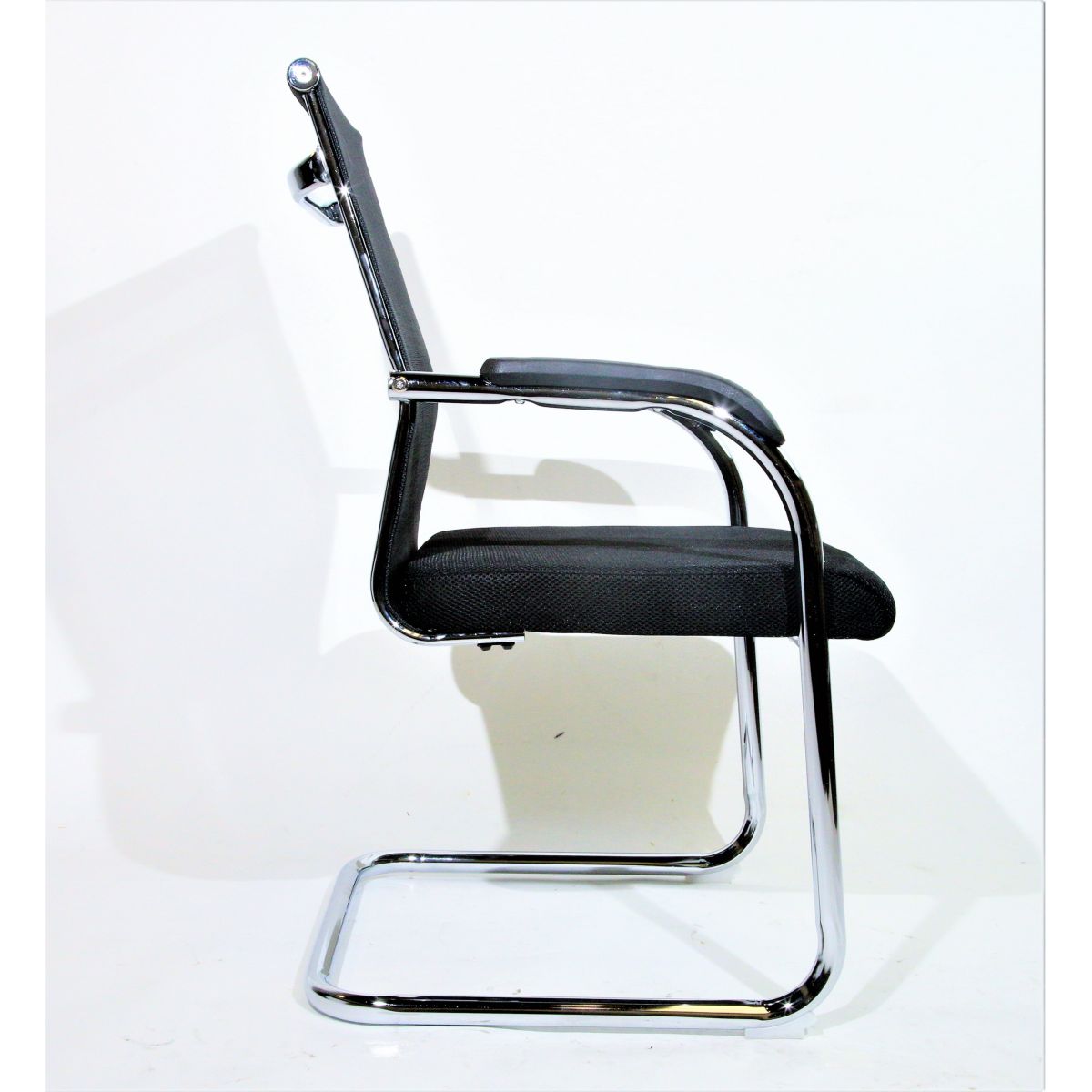 Silla Fija Oficina C/posabrazos Negra Ofi44-b01b01