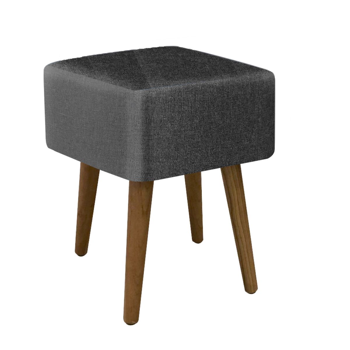 Puff Pixel Lino Gris