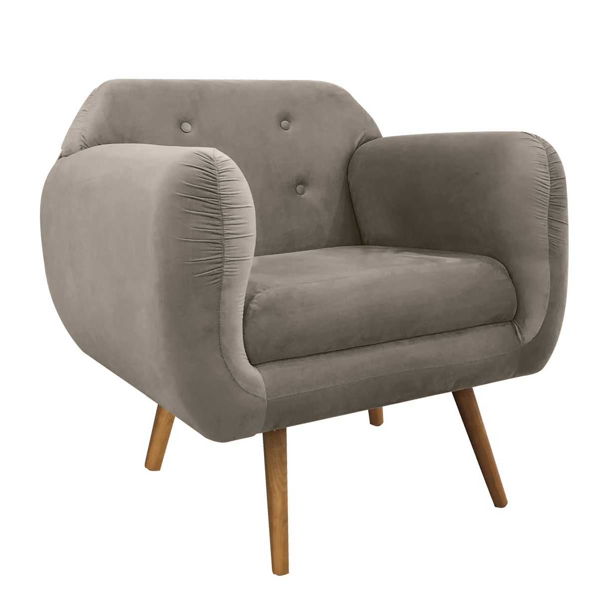 Poltrona Bayt Velvet Fendy