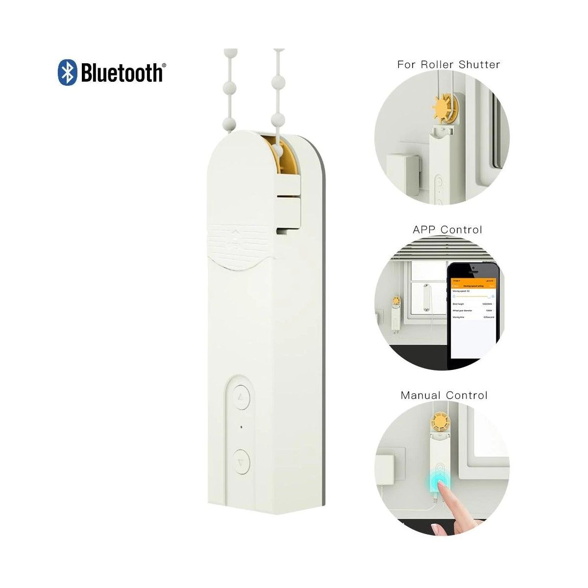 Polea Automatica De Cortina Bluetooth