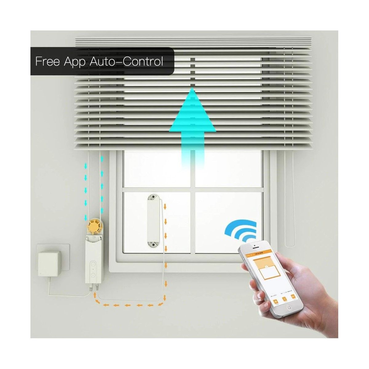 Polea Automatica De Cortina Bluetooth