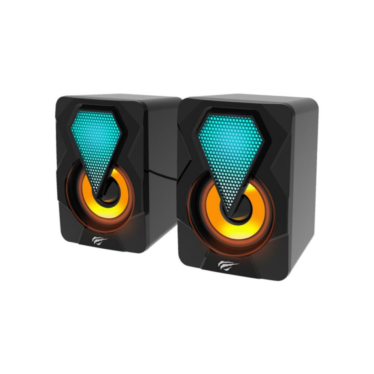 Parlantes Gaming Havit Sk210 mini Negro