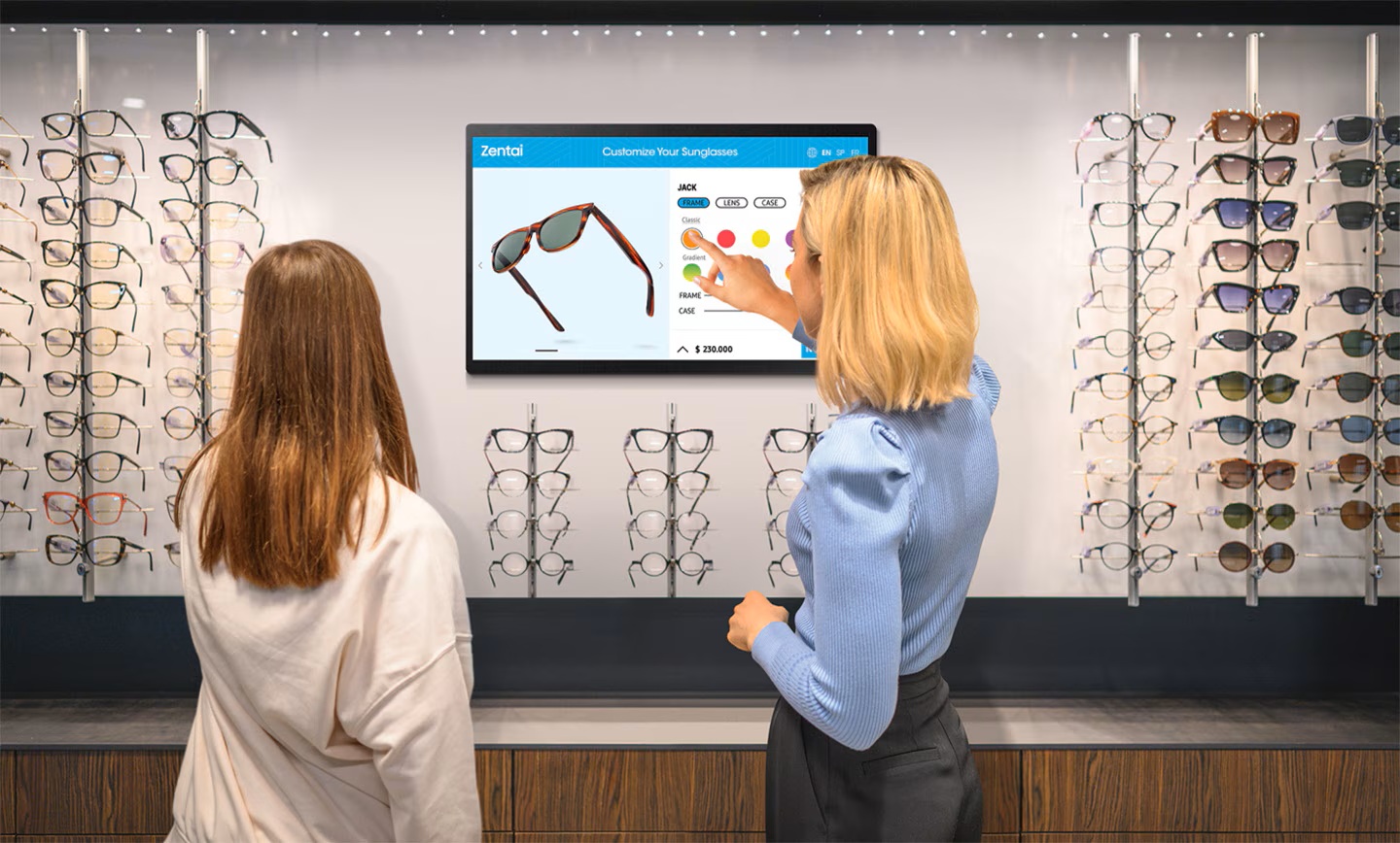 Pantalla multi tactil Samsung 24