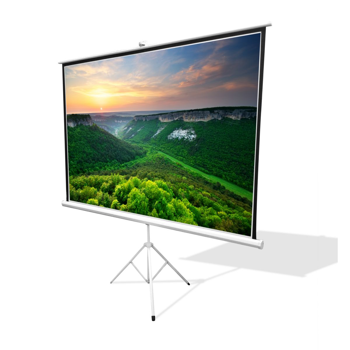 Pantalla Para Proyector Blanc Mat 120" Con Trípode