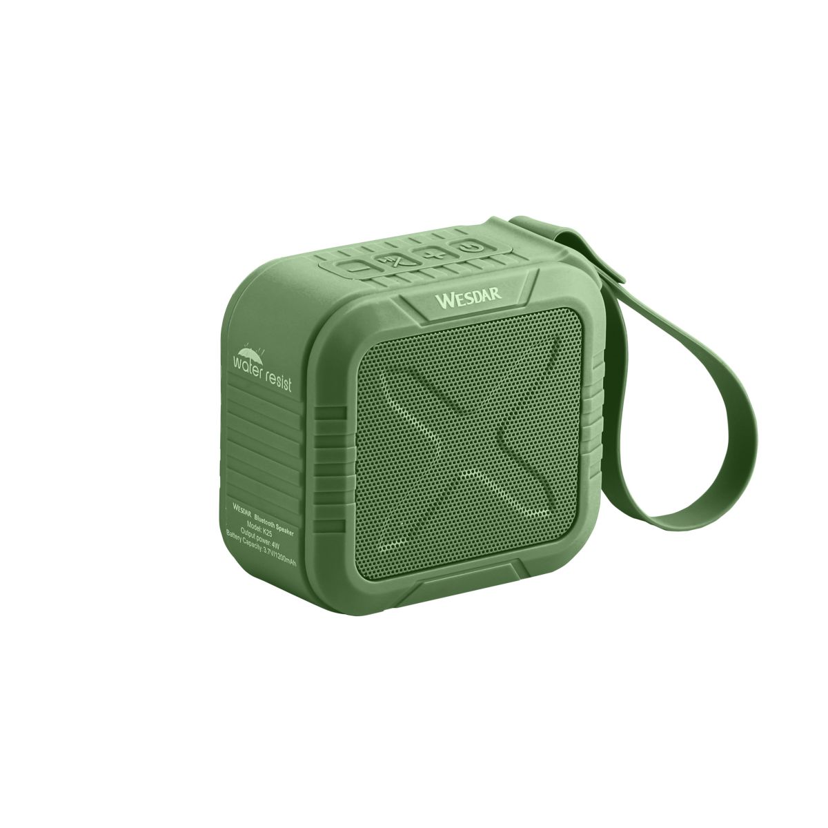 Parlante Portable Wesdar K25 Green