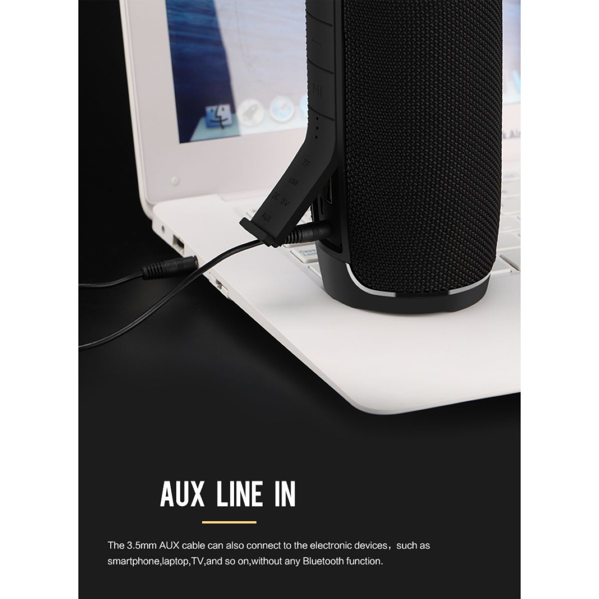 Parlante Portable Wesdar K39b Black