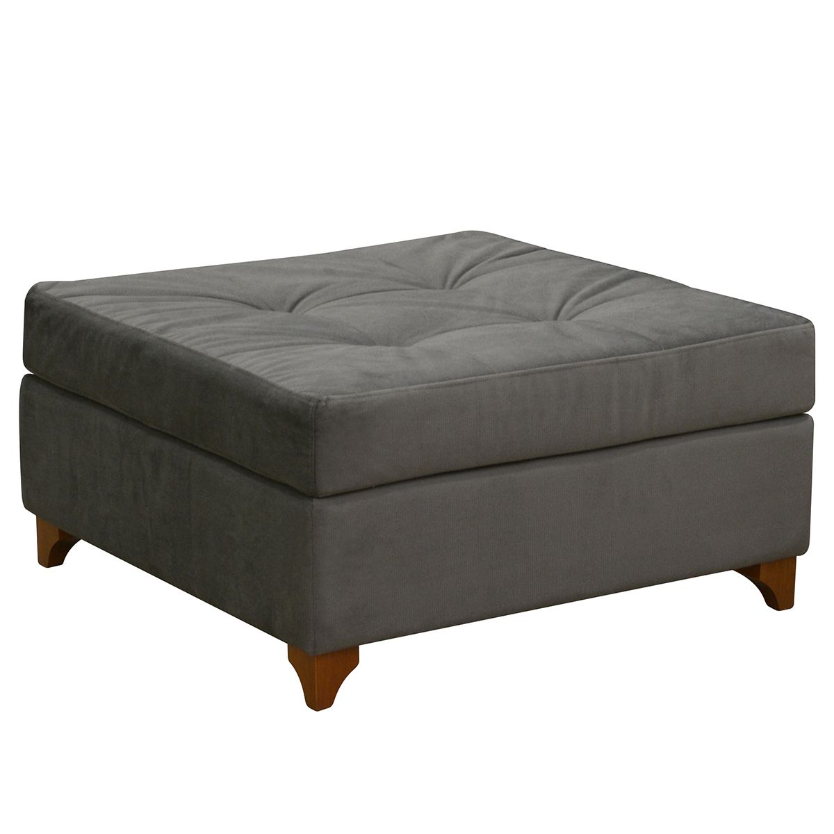 Puff Otomano Qatar Gris