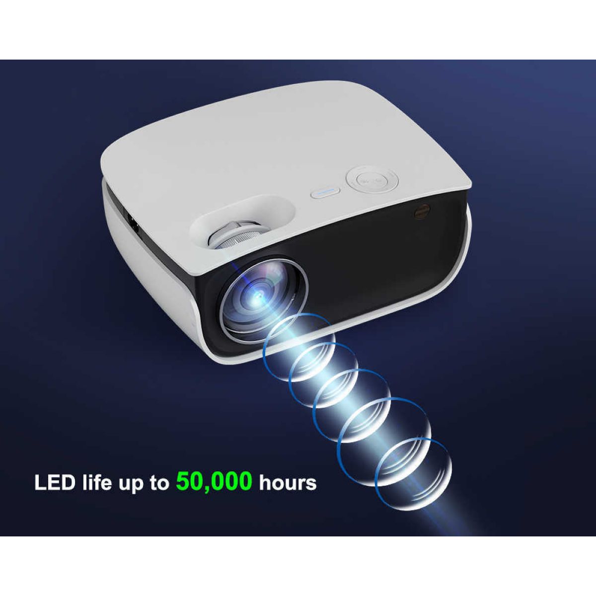 Mini Proyector Rigal Rd 850 1280x720