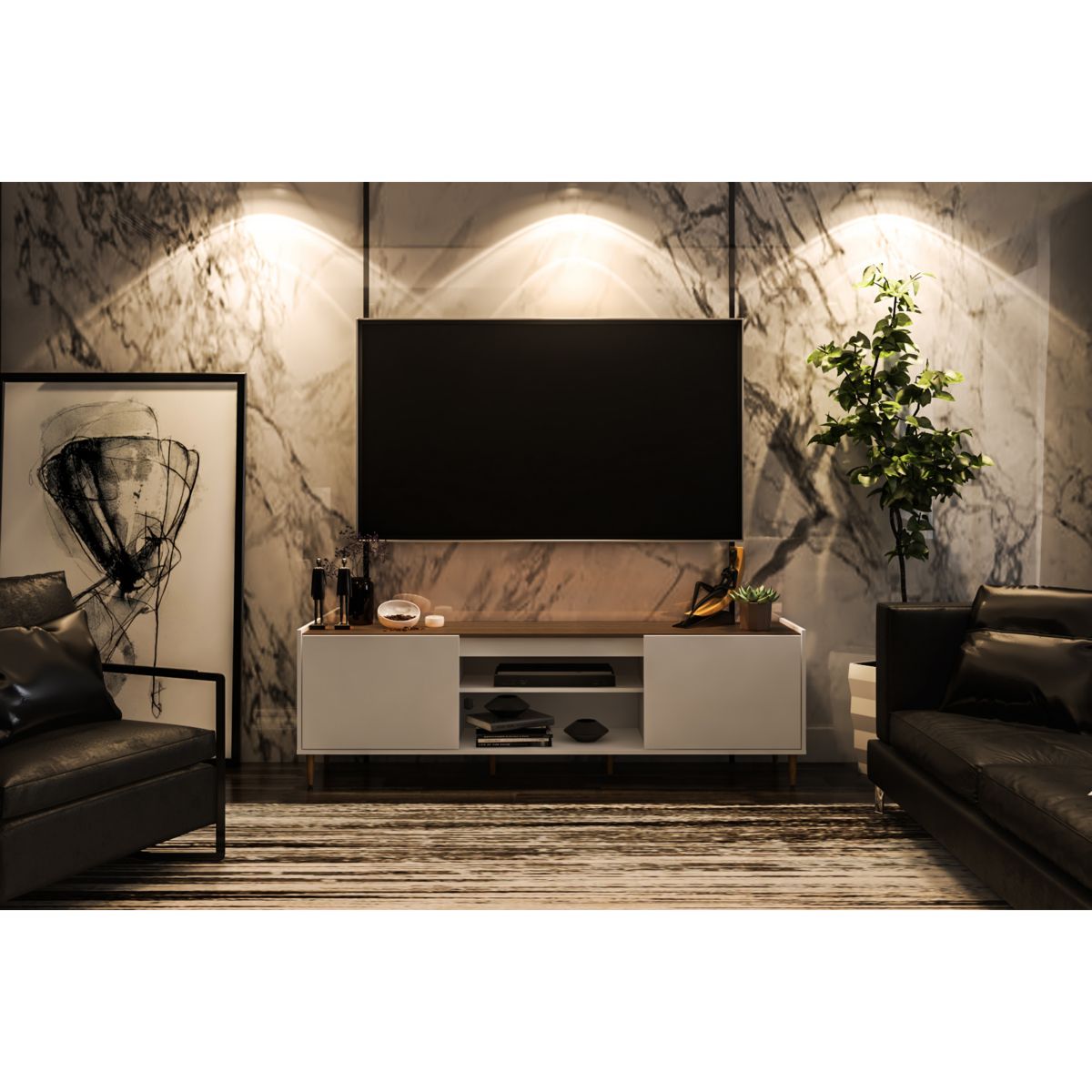 Rack para TV Combinado Zeus