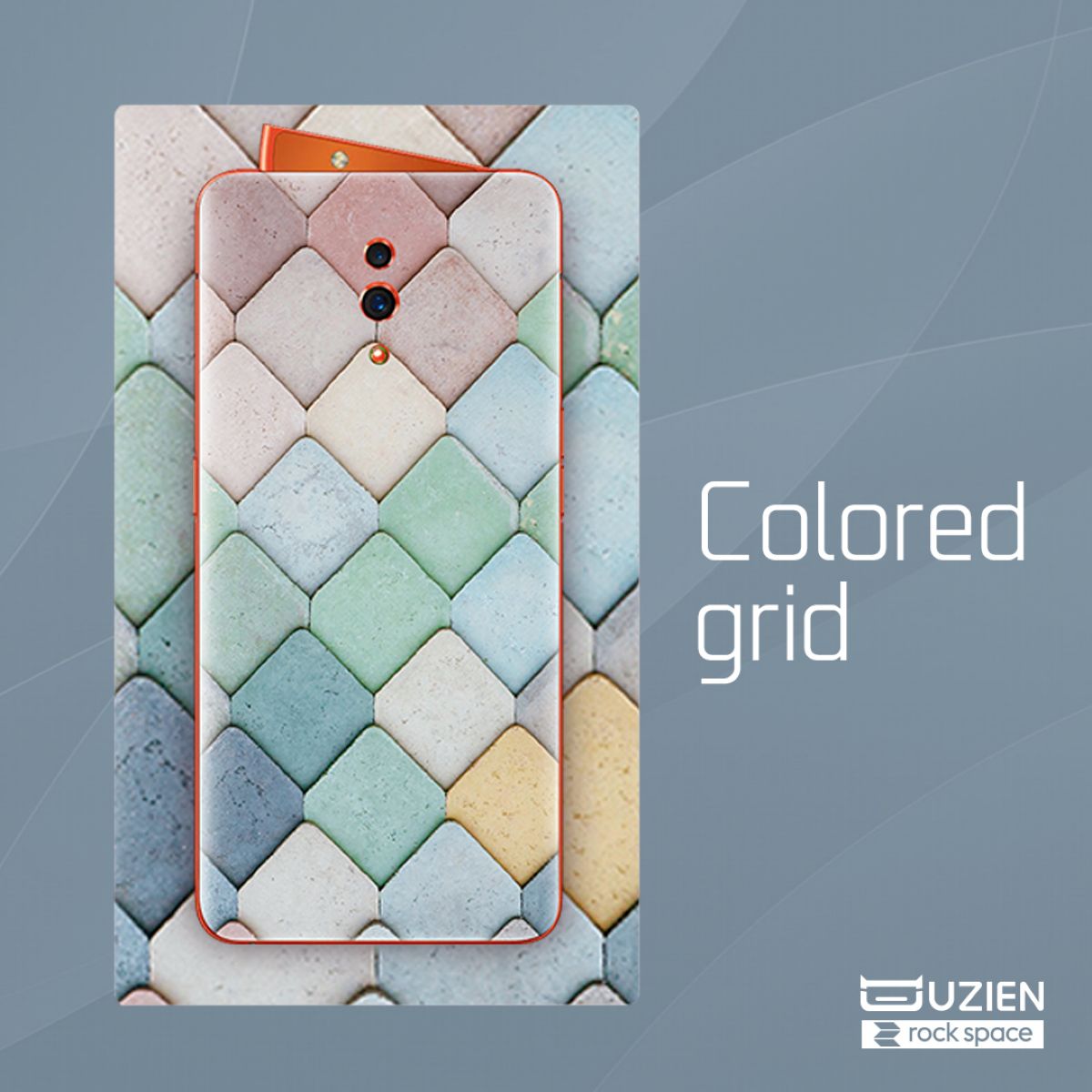 Rock Space Insumo Back 6976 Lamina Color Grid X 10