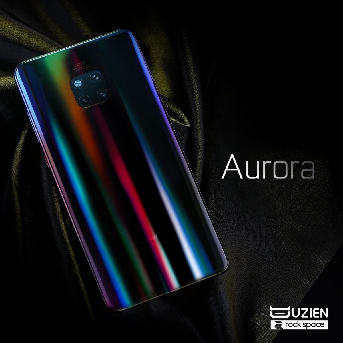 Rock Space Insumo Hydrogel Lamina Aurora Black X50