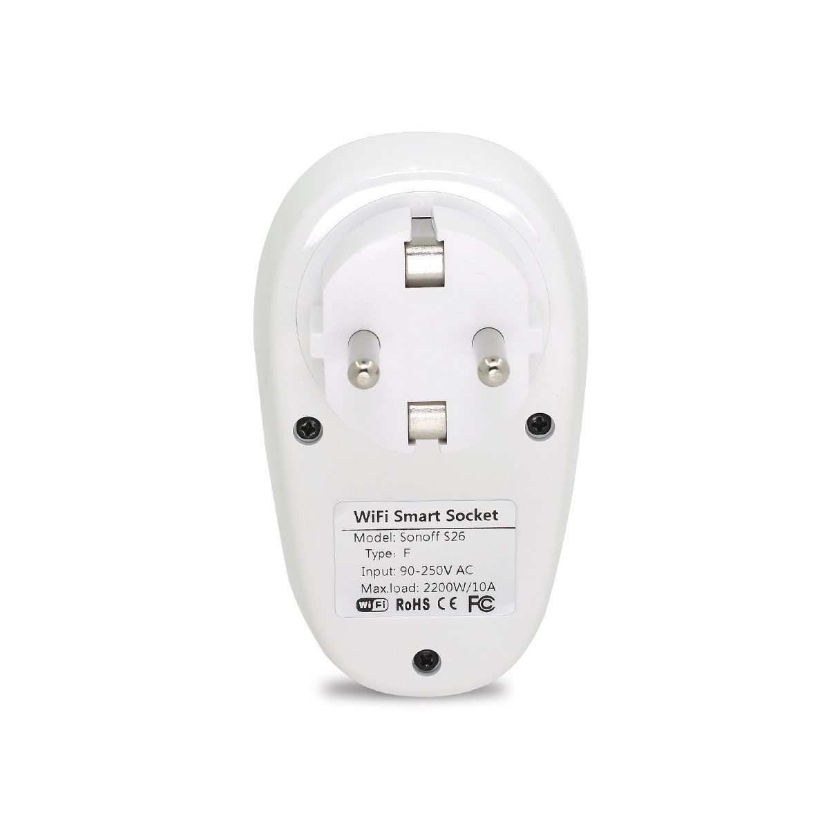 Toma Smart Wifi Sonoff S26 R2 De Schuko 16a