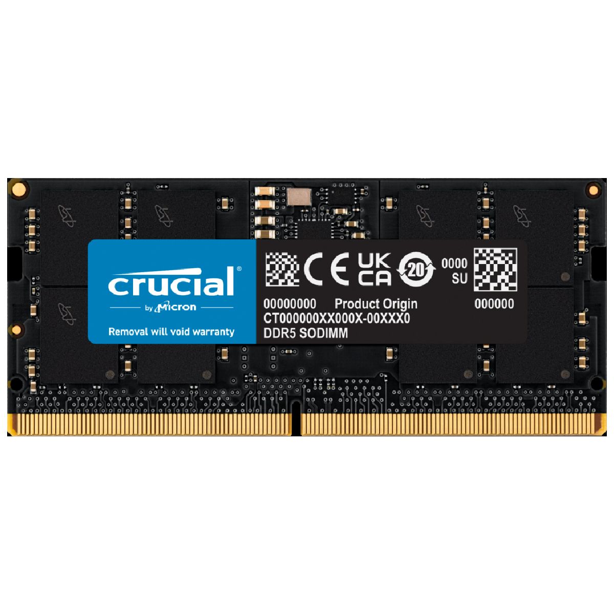 Memoria Ram 16gb Sodimm Crucial Ddr5 5600mhz Cl46
