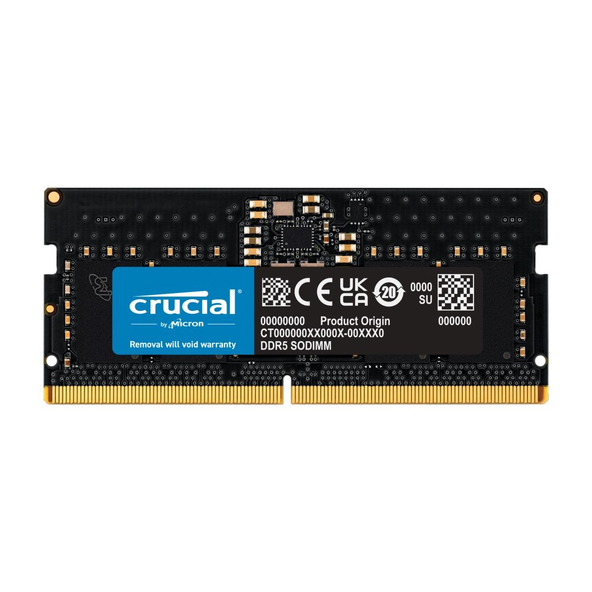 Memoria RAM Sodimm DDR5 4800 8Gb Crucial Cl40