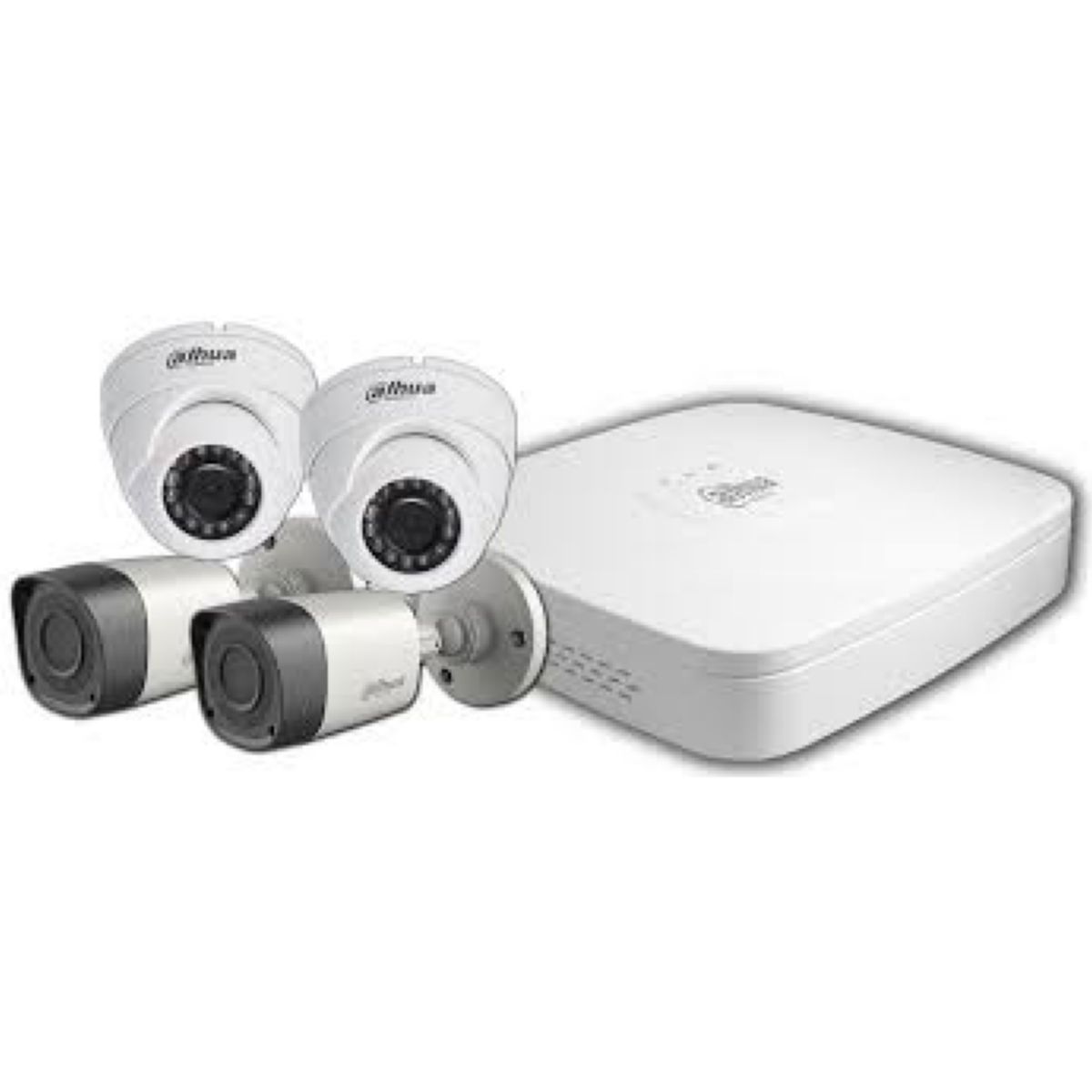 Kit Dahua 1 Xvr4104cs2/2hfw1000r36/2hdw100036 720p