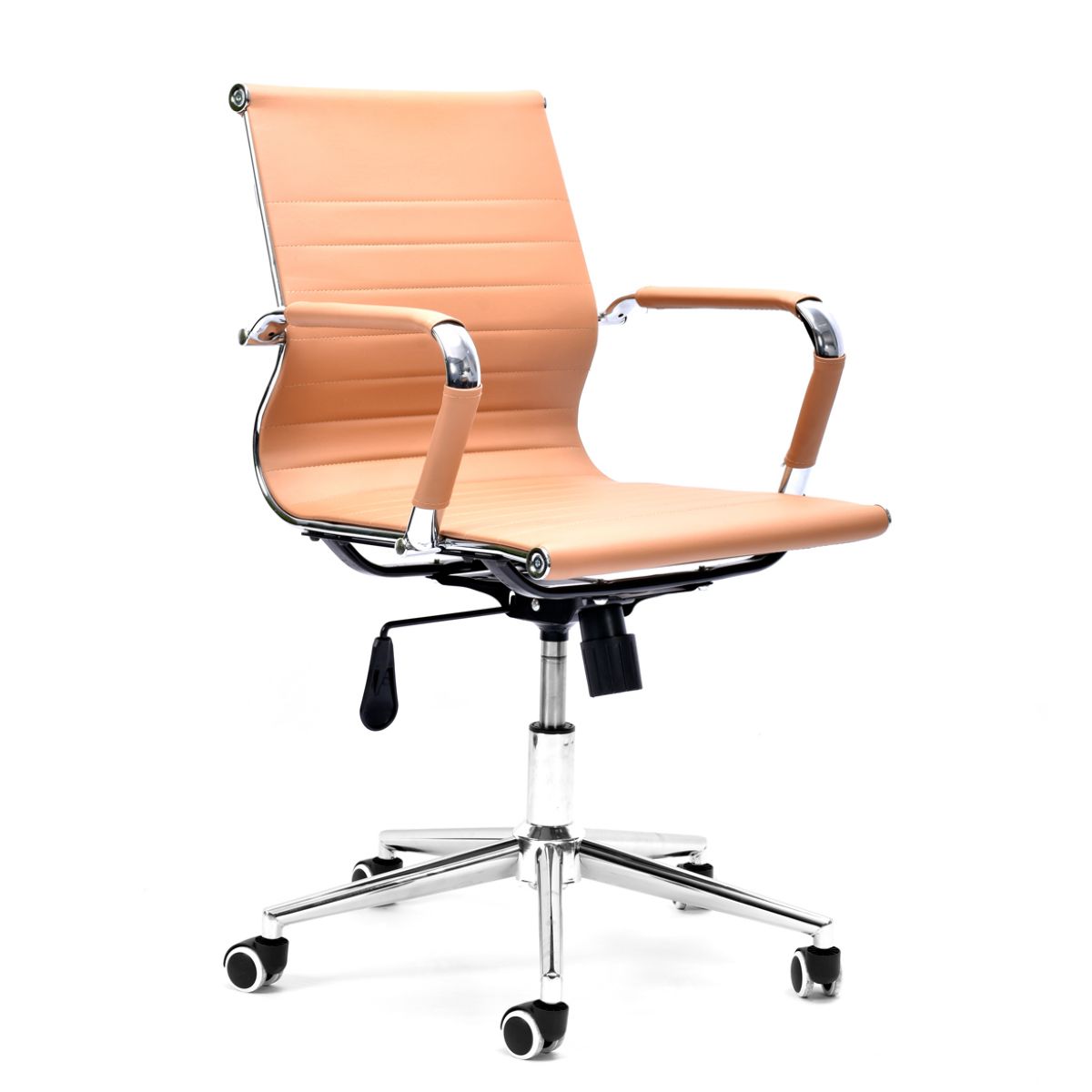 Asiento De Escritorio C/ruedas Stripes Beige