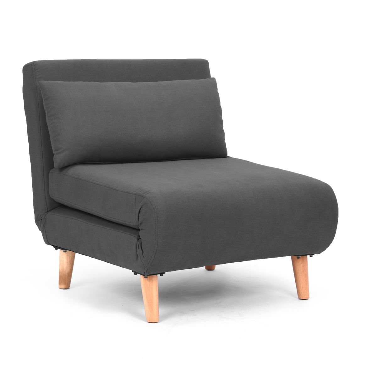 Sillon Cama Folder Gris