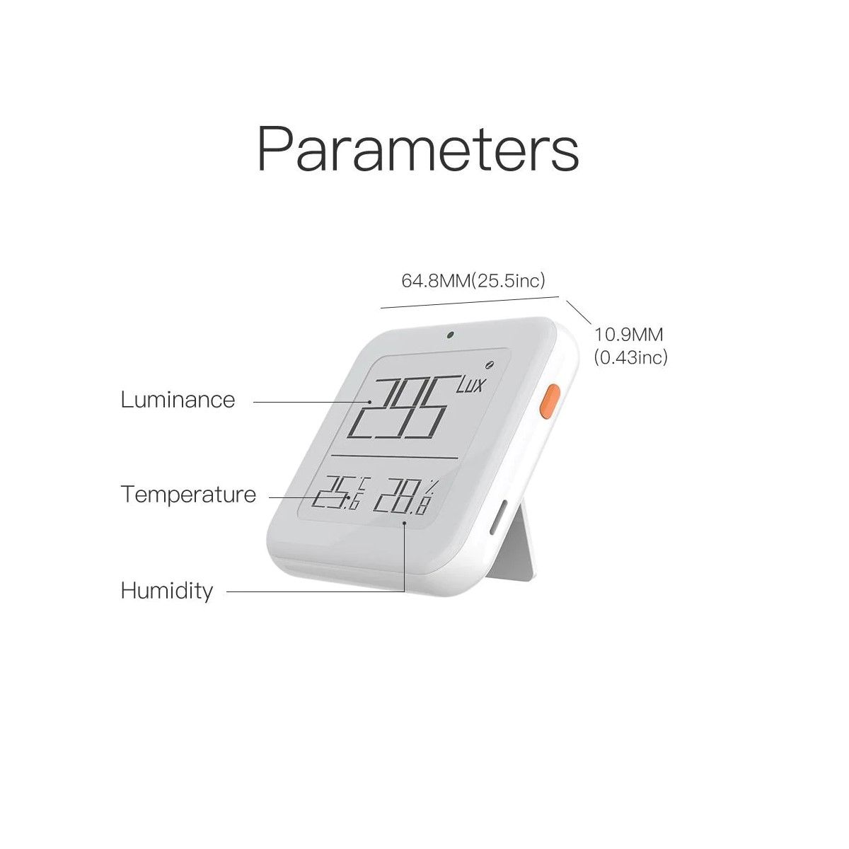 Sensor Smart Temp/hum/luz Zigbee