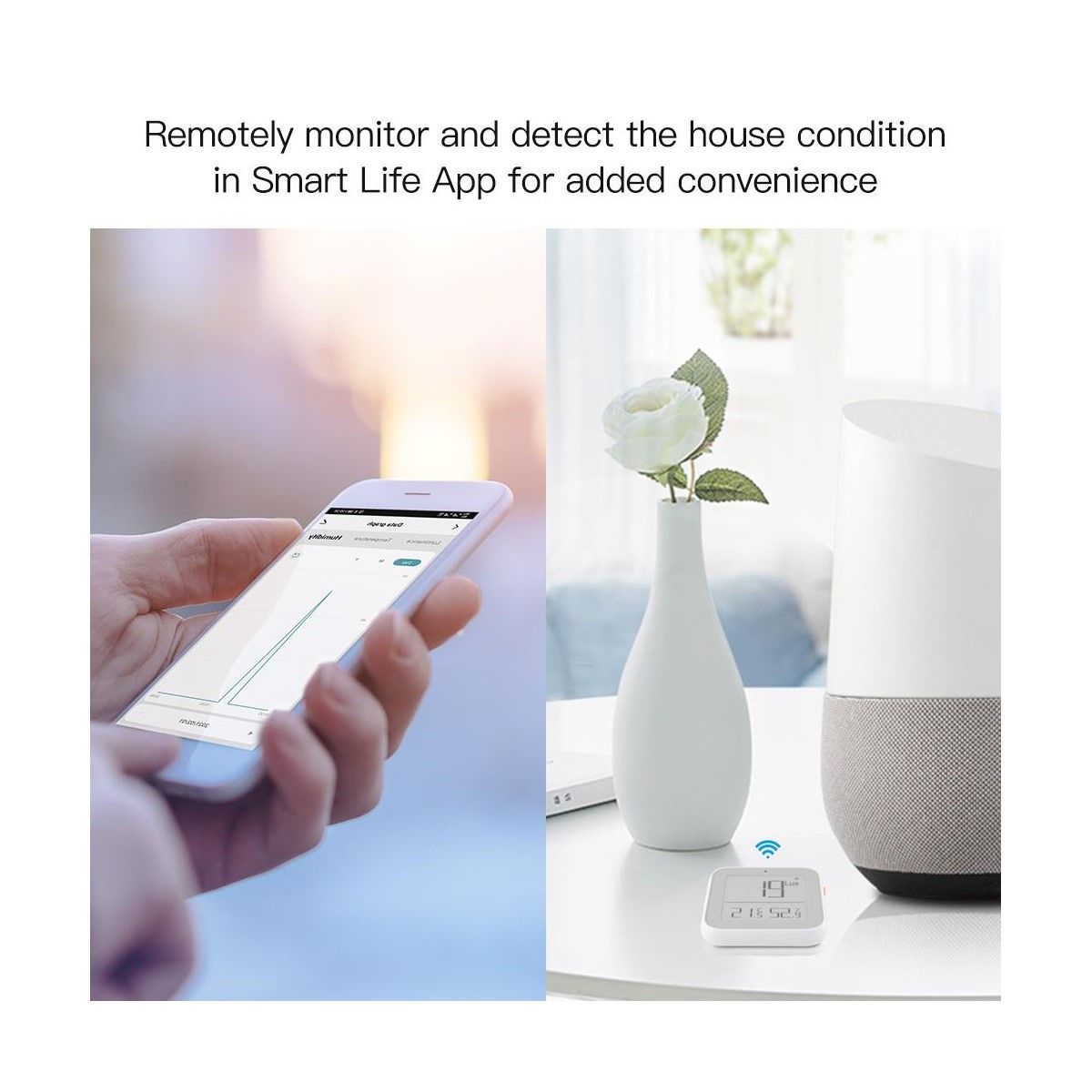 Sensor Smart Temp/hum/luz Zigbee