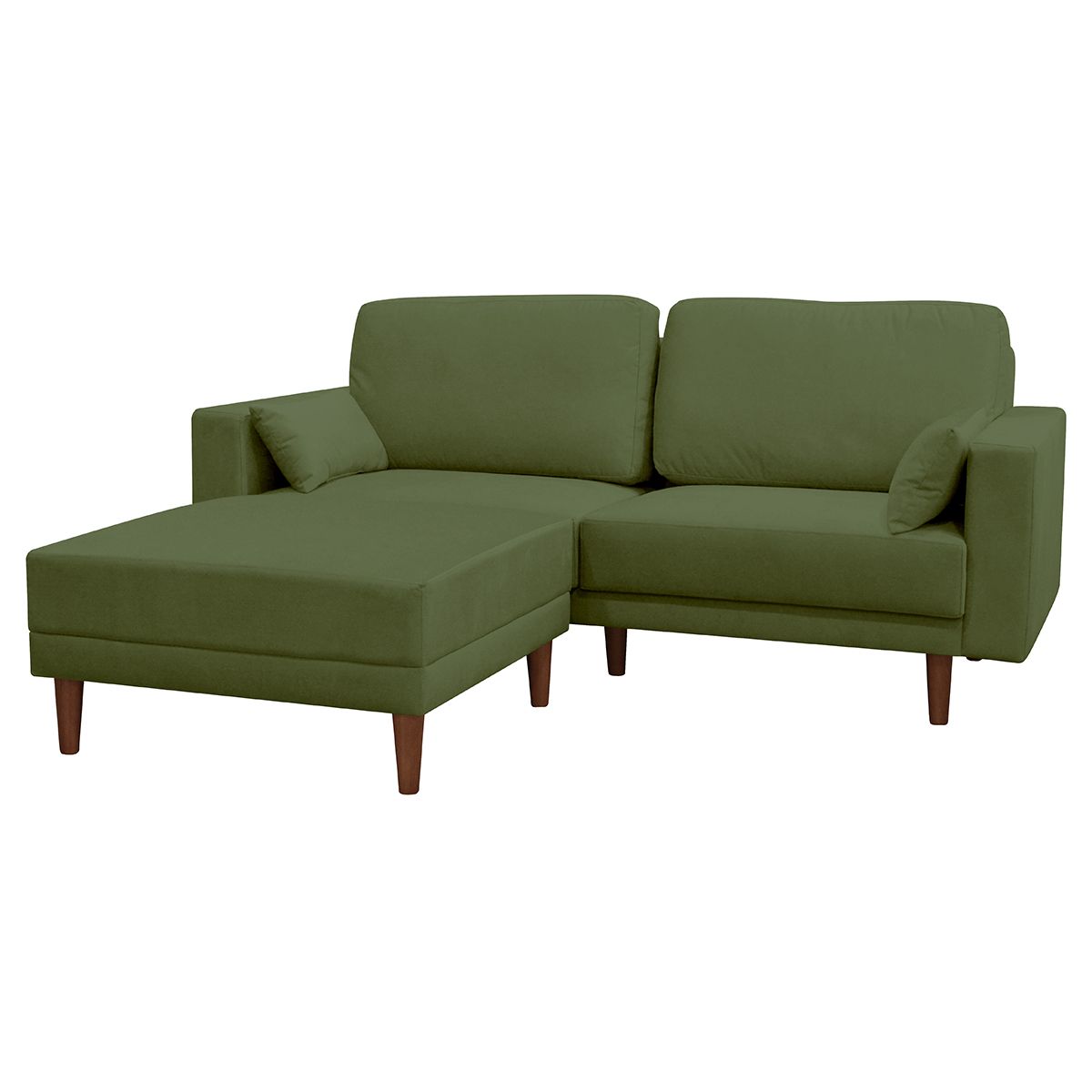 Sofa Con Puff Doha Verde