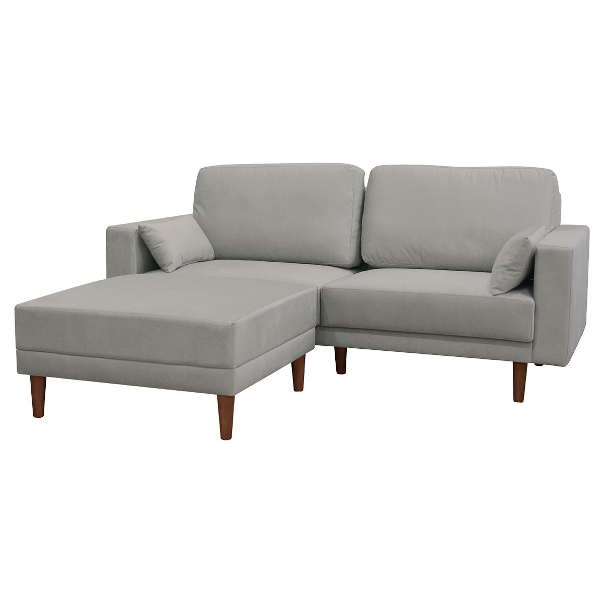 Sofa Con Puff Doha Hielo