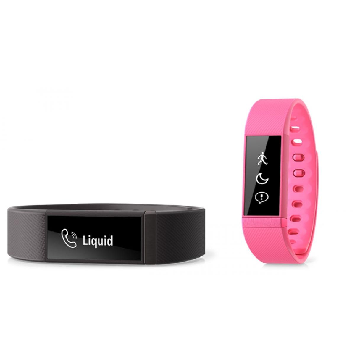 Pack Smartband Acer Liquidleap Pink+ Banda Black
