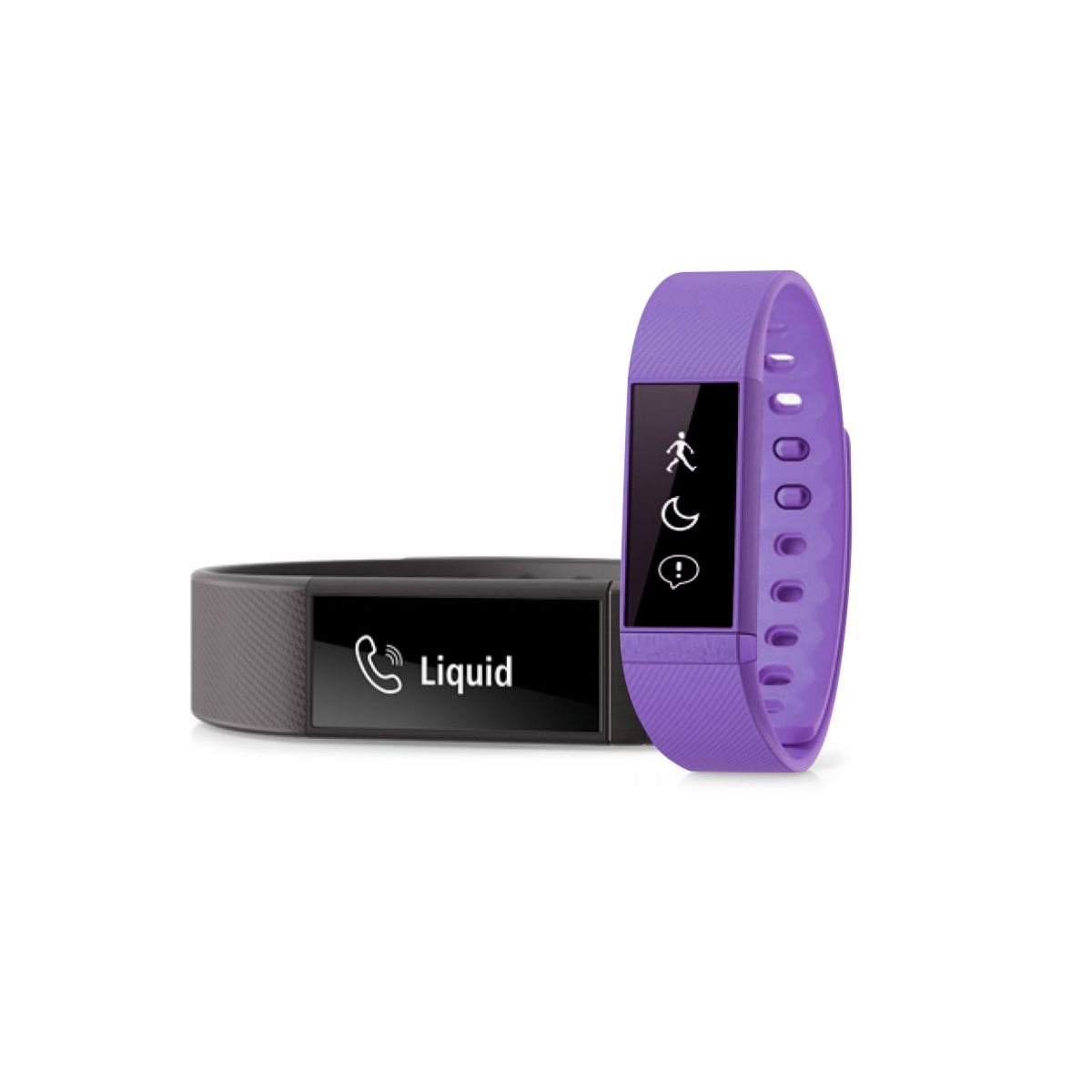 Pack Smartband Acer Liquidleap Violet+ Banda Black