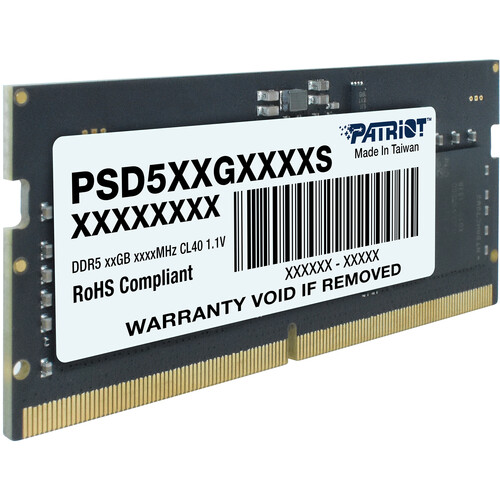 MEMORIA RAM SODIMM DDR5 4800 16GB Patriot Signature Cl40