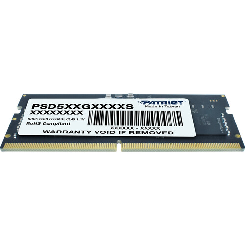 MEMORIA RAM SODIMM DDR5 4800 16GB Patriot Signature Cl40