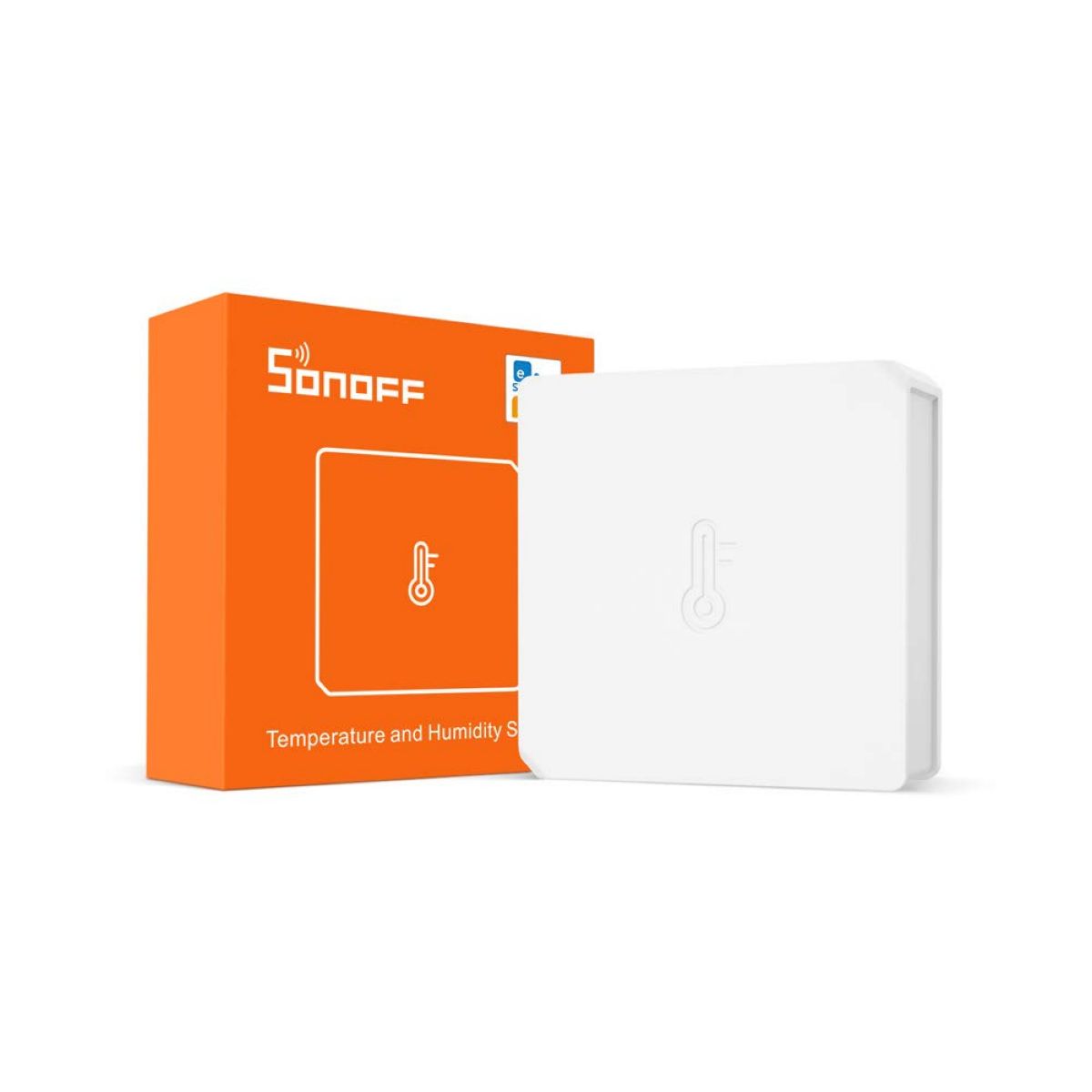 Sensor De Temp Y Humedad Sonoff Snzb-02 Zigbee