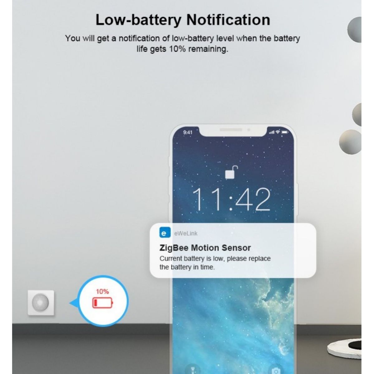 Sensor De Movimiento Sonoff Snzb-03 Zigbee
