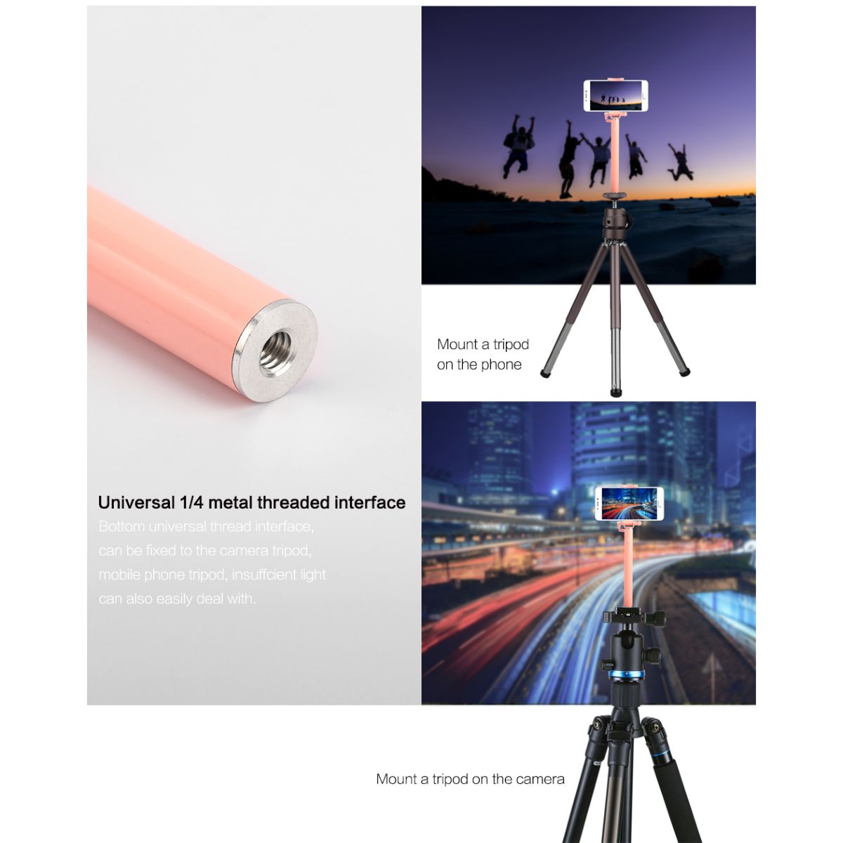 Selfie Stick Wesdar Zp1 Verde