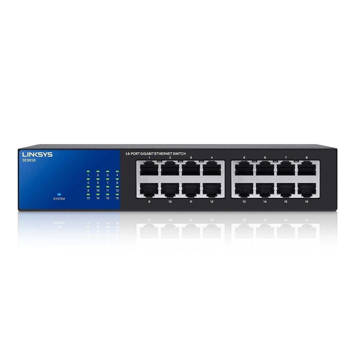 Switch Linksys Se3016 16p rackeable