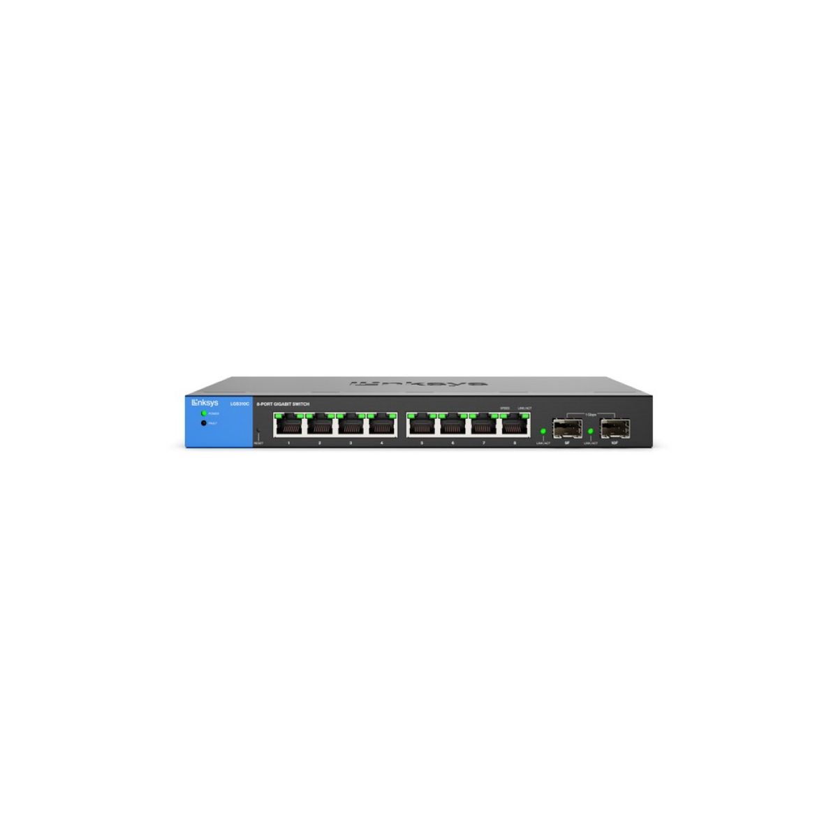 Switch Linksys Lgs310c 8pt Gbit Adm 2sfp
